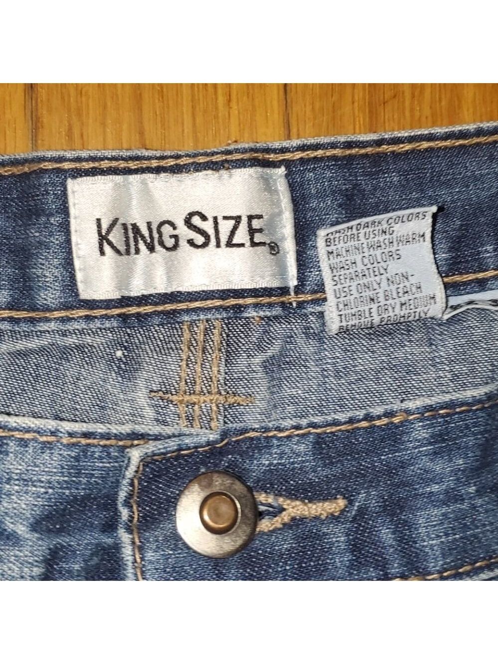 Men's kingsize jeans 52 x 38 king size - Picture 2 of 6